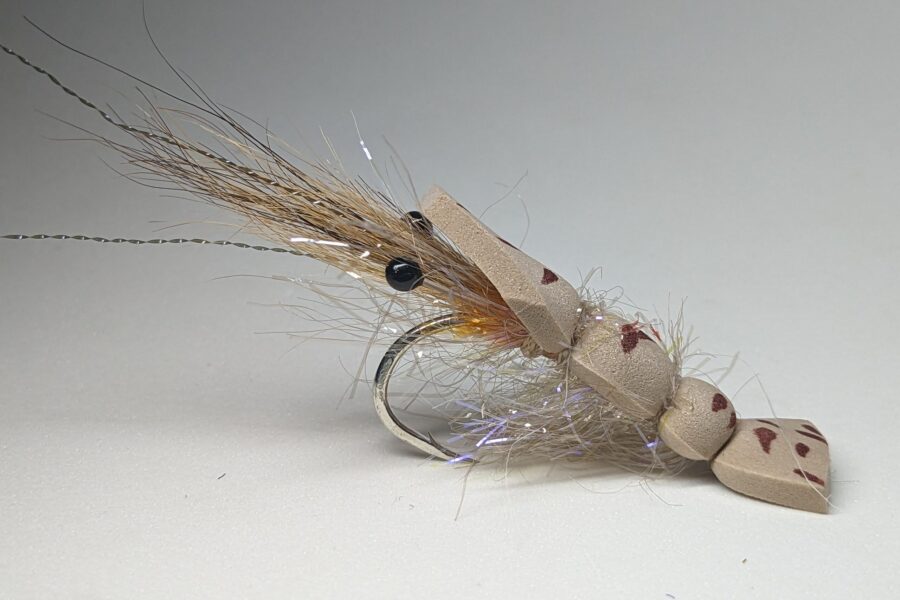 Shrimp Gurgler Tan Fly